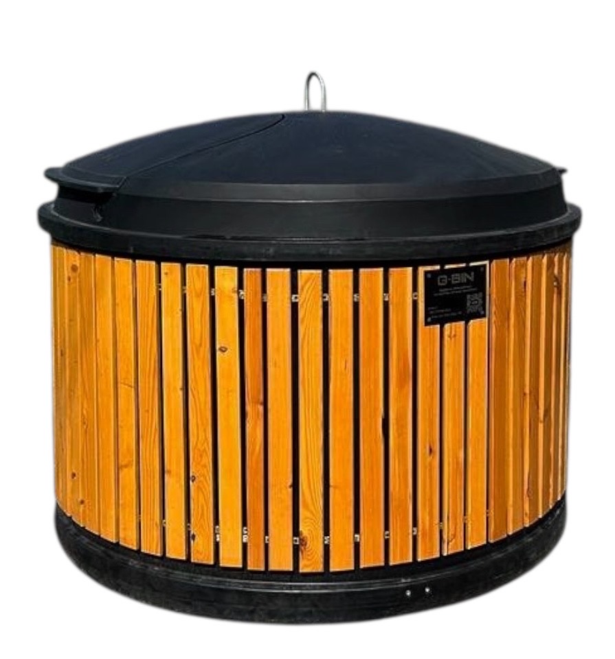 Контейнер полімерний для сміття наземний об'ємом 2,5м3 ТМ "G-BIN"